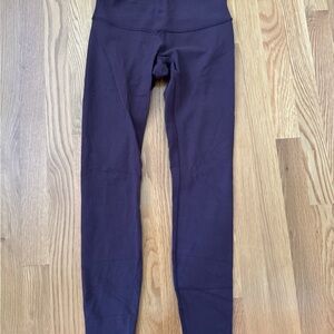 lululemon athletica size 4 maroon leggings